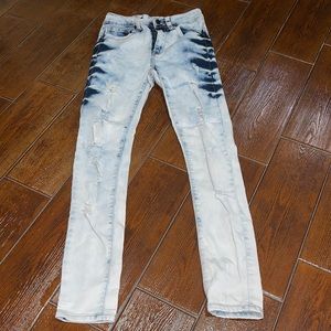 VIP Ripped Skinny Jeans Size 7 (28)